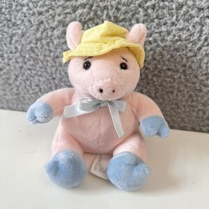 Vtg Stuffins Toy Peter Cottontails Fairy Tale Friends LITTLE PIGGY PIG Plush